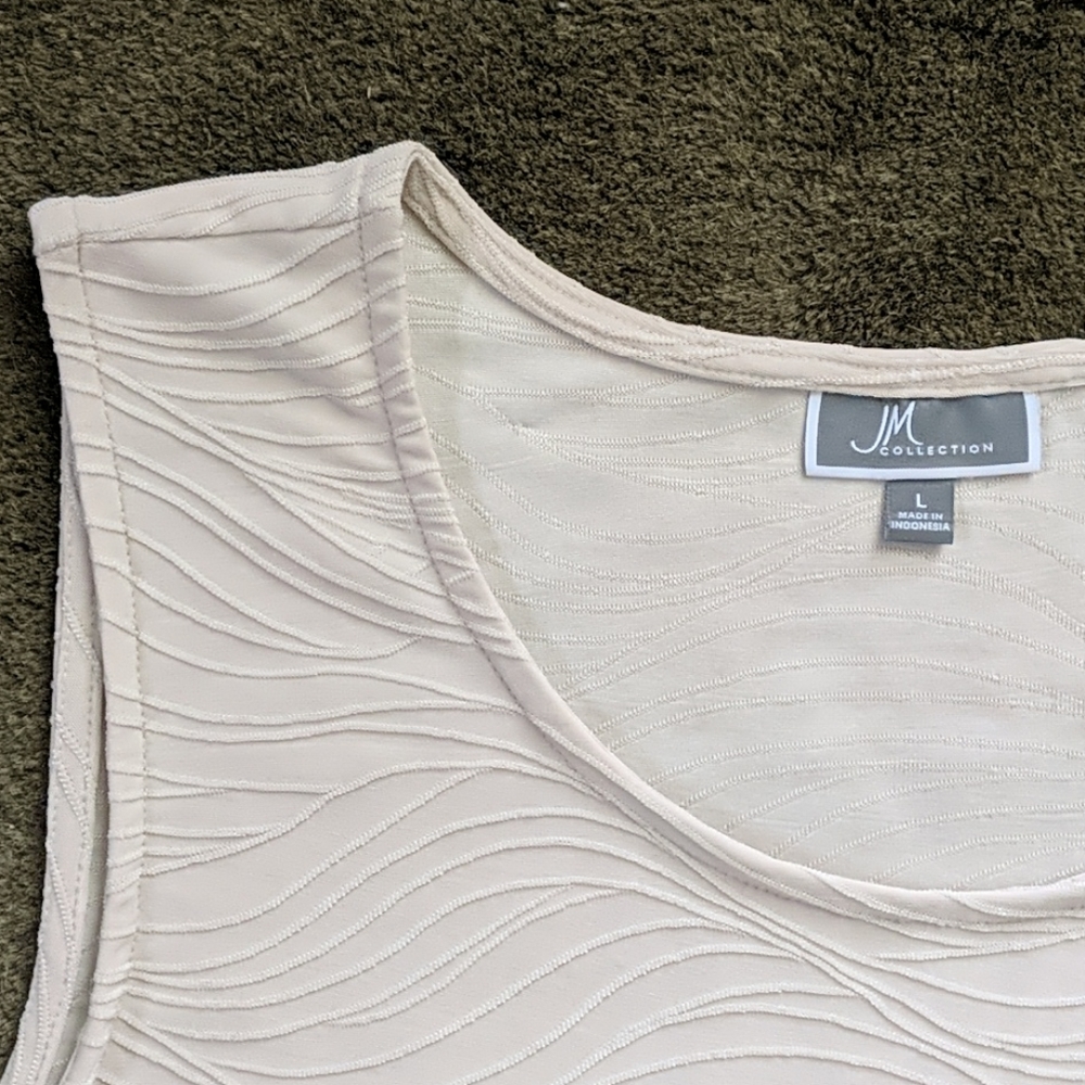 Beautiful Pattern Ribbed Blouse - Picture 2 of 2